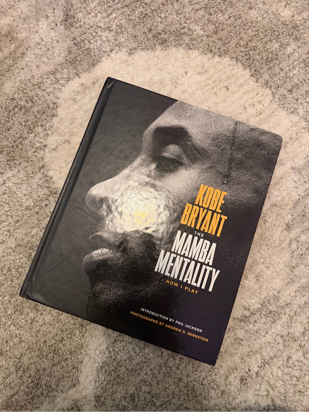 Barnes & Noble Hardcover - Black and Yellow Kobe Bryant "The Mamba Mentality"